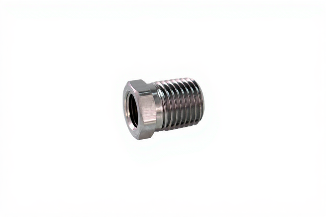 Pipe Thread Fitting,1/8" NPT Female x 1/4" NPT Male - Bay Corp AB-24