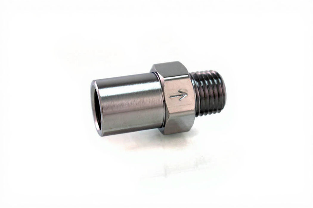 One-Way CV, Flows from 1/4" NPT Female to 1/4" NPT Male - Bay Corp AB-44CV
