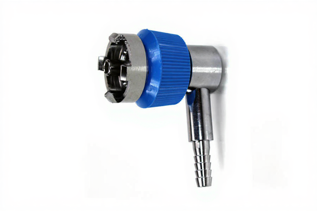 AFNOR (French) Probe x 1/4" 90 degree HB, N2O - Bay Corp AF-0417-90