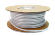 Non-Conductive Hose, Clear w/ White Braid 5/16" ID, .560" OD - Bay Corp BC-2231 - 1