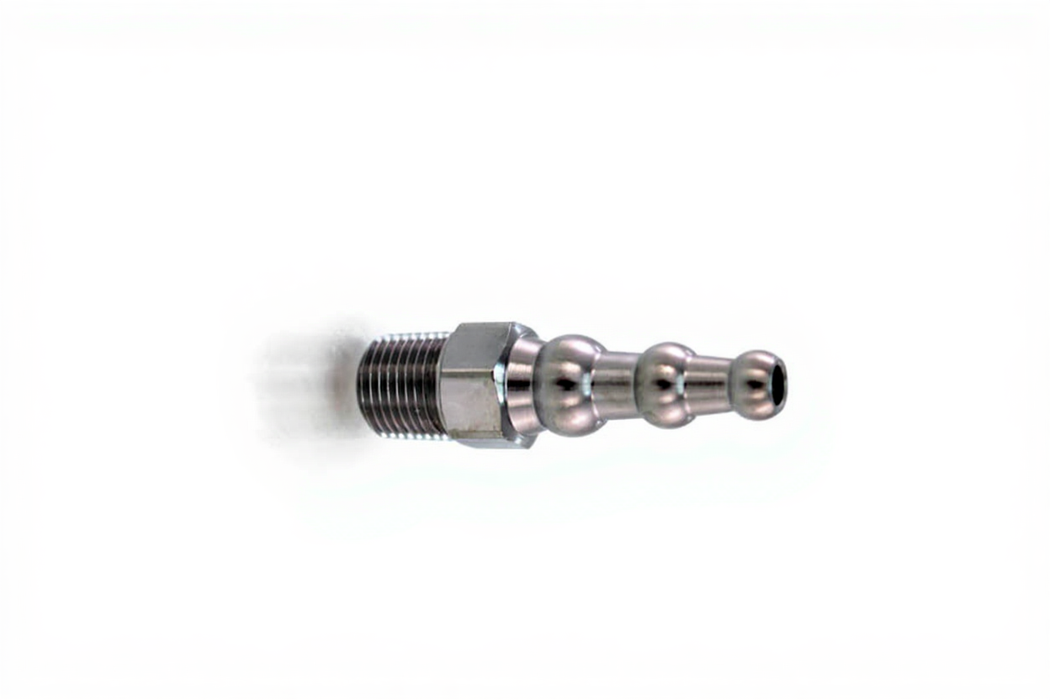 1/8" NPT Male to Bubble Barbed for 1/4"-3/8" Nominal ID Hose - Bay Corp BLN-2-17