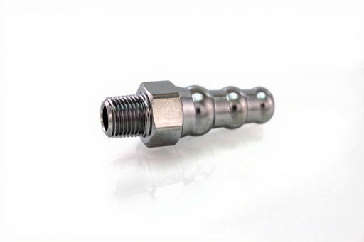 1/8" NPT Male to Bubble Barbed for 3/8"-1/2" Nominal ID Hose - Bay Corp BLN-3-17