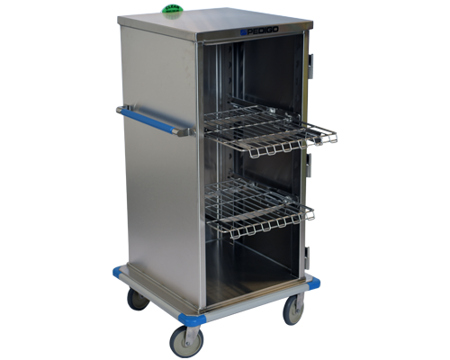 Enclosed Surgical Case Cart - Pedigo CDS-333-B