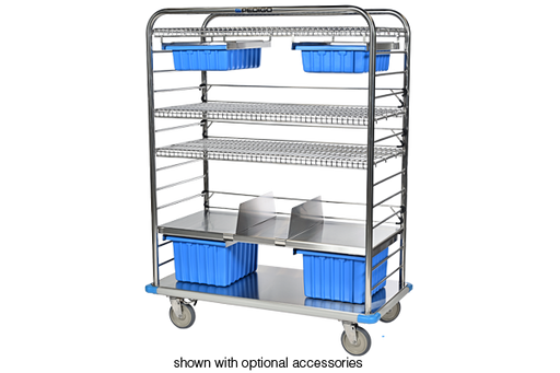 General Utility Cart, 50-5/8"W x 26-1/8"D x 65-1/2"H - Pedigo CDS-348-A