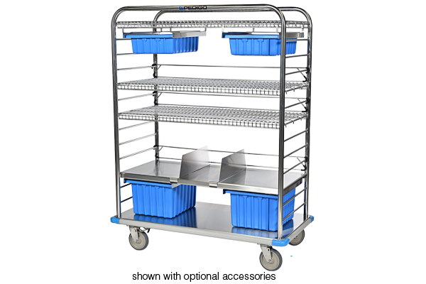 General Utility Cart, 50-5/8"W x 26-1/8"D x 65-1/2"H - Pedigo CDS-348-A