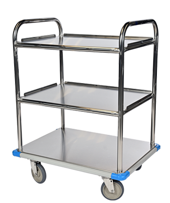 Open Case Cart, Heavy Duty Version, 35-3/8"W x 26-1/8"D x 45"H Overall Outside Dimensions - Pedigo CDS-353-HD