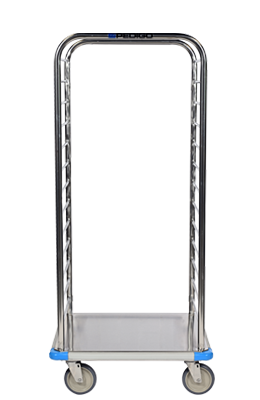 Procedure Cart, 29-5/8"W x 29-5/8"D x 65-3/8"H; Includes 6" Stainless Steel Casters and bolt-on bumpers - Pedigo CDS-362