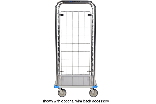 Procedure Cart, 29-5/8"W x 29-5/8"D x 65-3/8"H; Includes 6" Stainless Steel Casters and bolt-on bumpers - Pedigo CDS-362