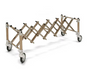 Junkin Safety CH-300, Collapsible Morgue Trolley, Hospital Mortuary Trolley - 1