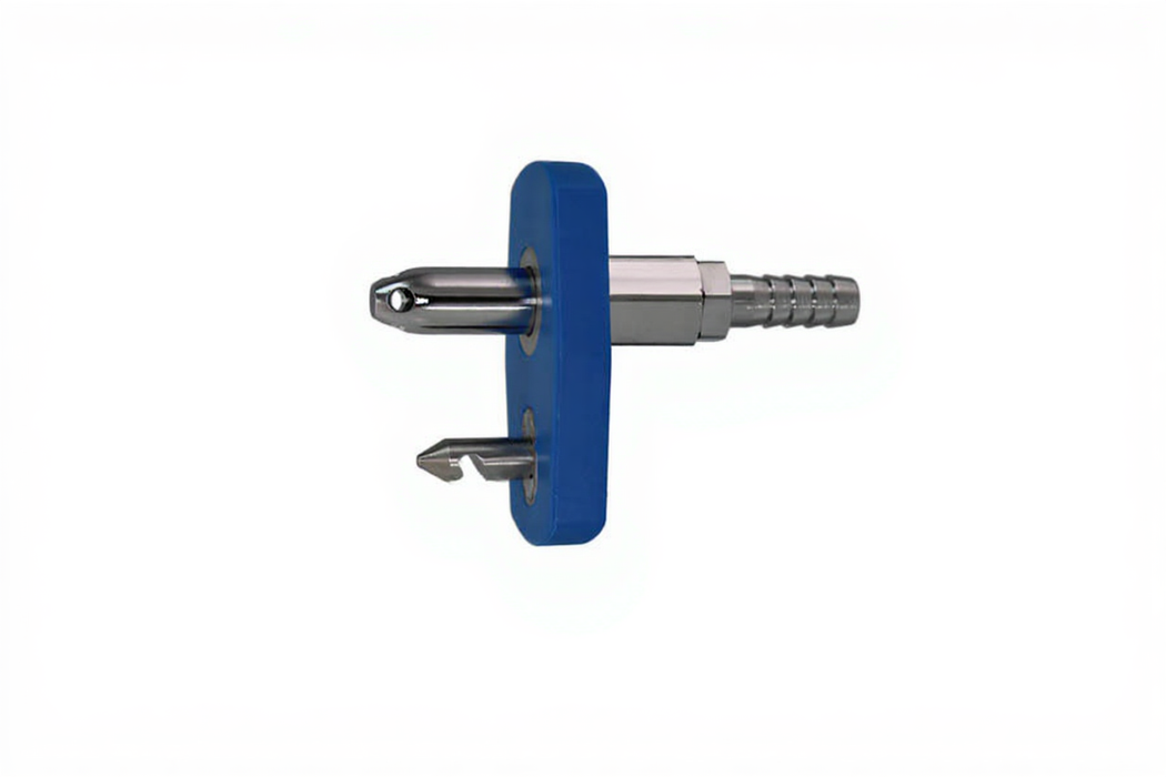 Chemetron Male QC x 1/4" HB, N2O - Bay Corp CM-104-17