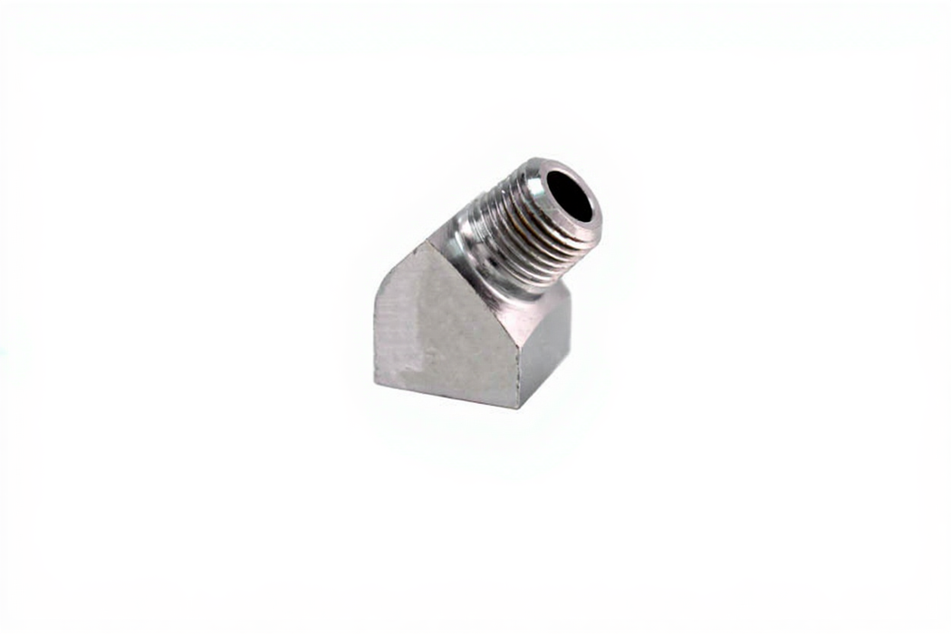 Pipe Thread 45º Elbow, 1/8" NPT Female x 1/8" NPT Male - Bay Corp EL-2M45