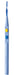 Electrosurgical Push Button Pencil with Coated Blade Electrode - box/50 - Symmetry/Bovie ESP1T - 1