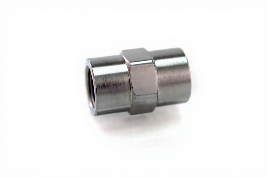 Pipe Thread Female to Female Coupler, 1/8" NPT - Bay Corp FC-2