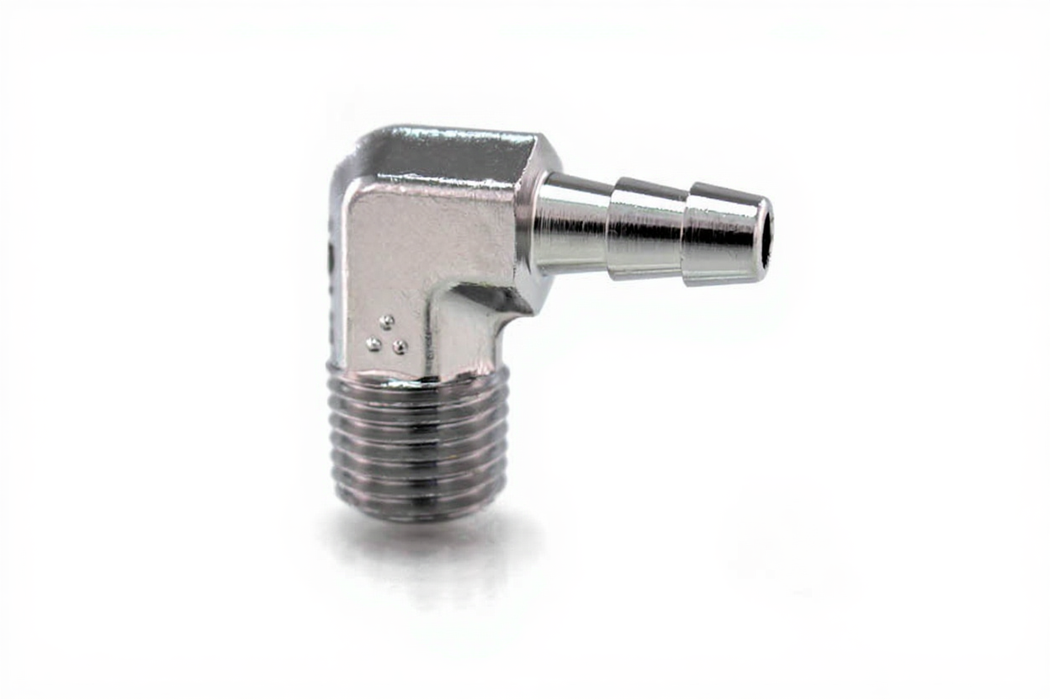 90º 1/4" NPT Male for 1/4" HB - Bay Corp HA-417