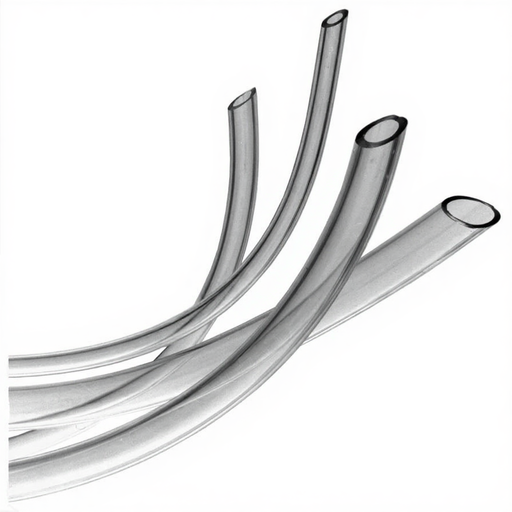 Med Grade Vinyl Tubing, 1/4" ID, 7/16" OD, 3/32" Wall, (unit = 100 ft. coil) - Bay Corp HL-47