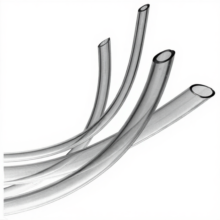 Med Grade Vinyl Tubing, 1/4" ID, 7/16" OD, 3/32" Wall, (unit = 100 ft. coil) - Bay Corp HL-47