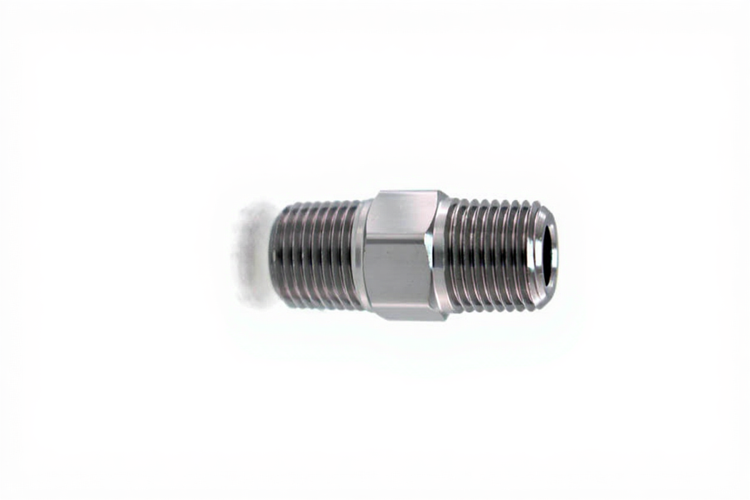 1/8" NPT Male x Male Hex Nipple - Bay Corp HN-2