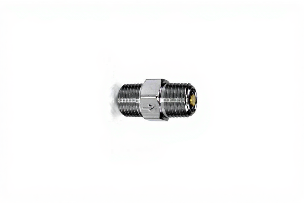 CV 1/4" NPT Male x 1/4" NPT Male Hex Nipple - Bay Corp HN-4CV