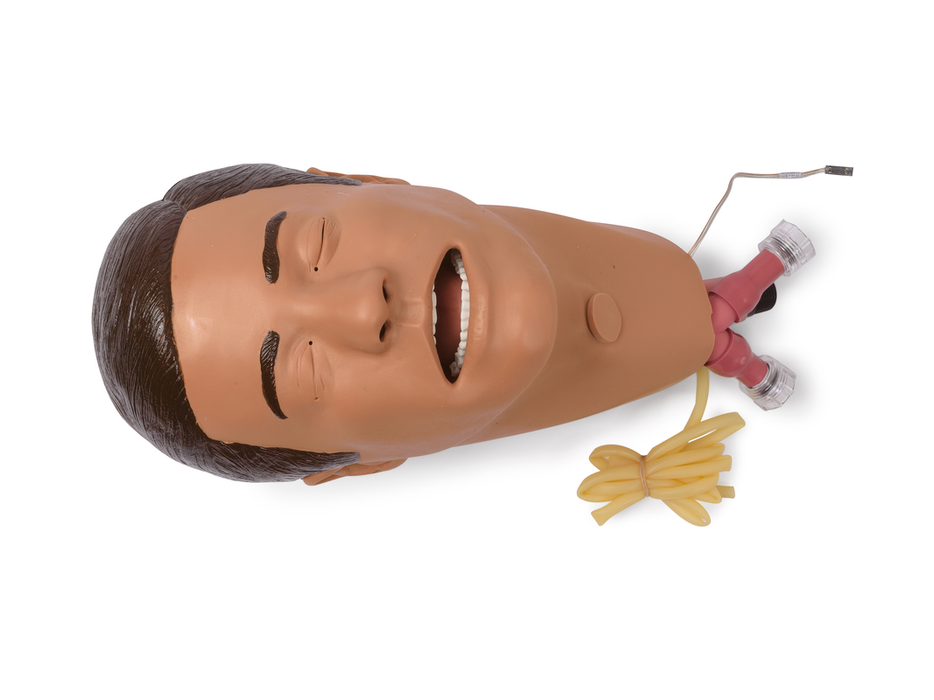 Head; AM S-Pad Trach Male Hospital - Brown - Laerdal 300-01150B