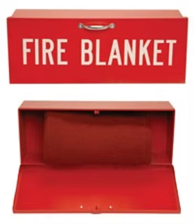 Junkin Safety JSA-1000-CW, Fire Blanket Cabinet Only, Fireproof Storage Case