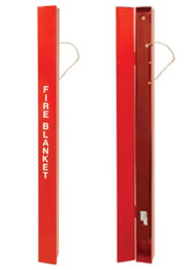 Junkin Safety JSA-1010-CW, Wrap Around Fire Cabinet Only, Fire Blanket Case