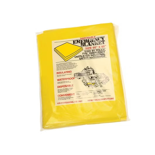Junkin Safety JSA-506, Disposable Blanket 60x90in, Emergency Medical Blanket