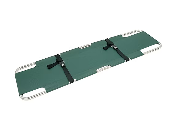 Junkin Safety JSA-603, Plain Folding Emergency Stretcher, Lightweight Aluminum