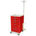 M-Series Cart - Mini Width Short Cabinet with 24" of Vertical Drawer Space - Harloff M3DS1824B05 - 1