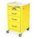M-Series Cart - Mini Width Short Cabinet with 24" of Vertical Drawer Space - Harloff M3DS1824E04 - 1