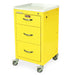 M-Series Cart - Mini Width Short Cabinet with 24" of Vertical Drawer Space - Harloff M3DS1824K03 - 1