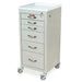 M-Series Cart - Mini Width Tall Cabinet with 30" of Vertical Drawer Space - Harloff M3DS1830K06 - 1