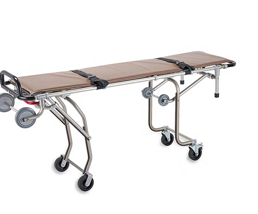Junkin Safety MC-100A-S, Mortuary Cot, Suburban Vehicle Compatible, Compact Frame