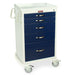 M-Series Cart - Medium Width Tall Cabinet With 30" of Vertical Drawer Space - Harloff MDS2430K15 - 2