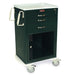 M-Series Cart - Medium Width Tall Cabinet With 30" of Vertical Drawer Space - Harloff MDS2430K05 - 2