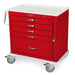 M-Series Cart - Standard Size XShort Cabinet With 21" of Vertical Drawer Space - Harloff MDS3021B15 - 1
