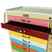 9 Drawer Pediatric Cart (Tall Cabinet) with 8-3" and 1-6" Drawers. 9 Separated - Harloff MDS3030B09PED - 3