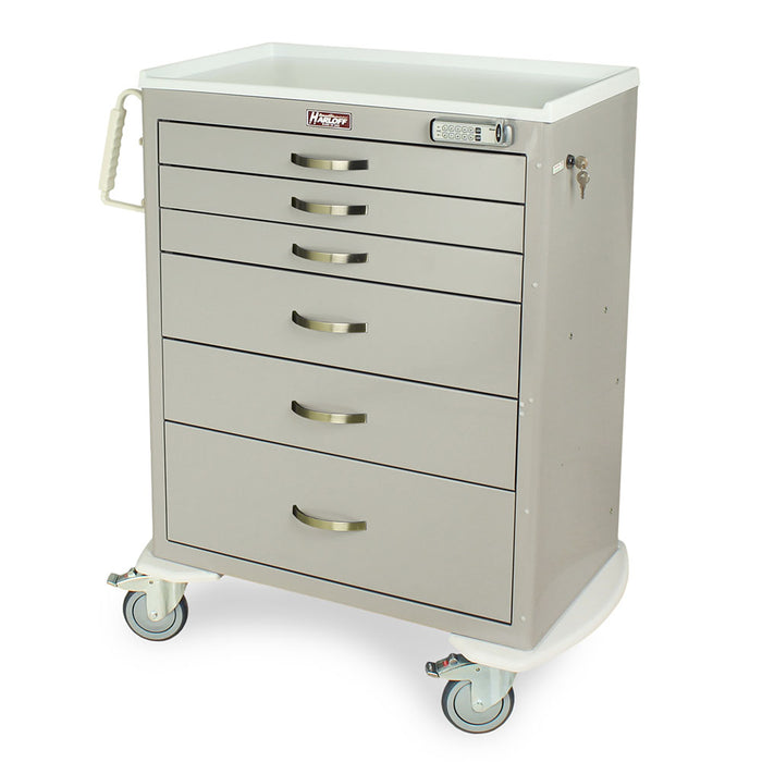M-Series Cart - Standard Width Tall Cabinet with 30" of Vertical Drawer Space - Harloff MDS3030E06