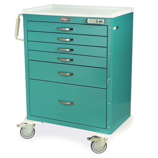 M-Series Cart - Standard Width Tall Cabinet with 30" of Vertical Drawer Space - Harloff MDS3030E16