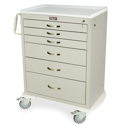 M-Series Cart - Standard Width Tall Cabinet with 30" of Vertical Drawer Space - Harloff MDS3030K06