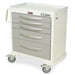 A-Series Aluminum Cart - Standard Width Short Cabinet with 24" of Vertical Drawer Space - Harloff MPA3024E05 - 1