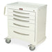 A-Series Aluminum Cart - Standard Width Short Cabinet with 24" of Vertical Drawer Space - Harloff MPA3024K05 - 1