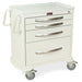 A-Series Aluminum Cart - Standard Width Short Cabinet with 24" of Vertical Drawer Space - Harloff MPA3024K05 - 2