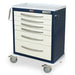 A-Series Aluminum Cart - Standard Width Medium Height Cabinet with 27" of Vertical Drawer Space - Harloff MPA3027E06 - 1