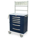 A-Series Aluminum Cart - Standard Width Medium Height Cabinet with 27" of Vertical Drawer Space - Harloff MPA3027K06 - 1