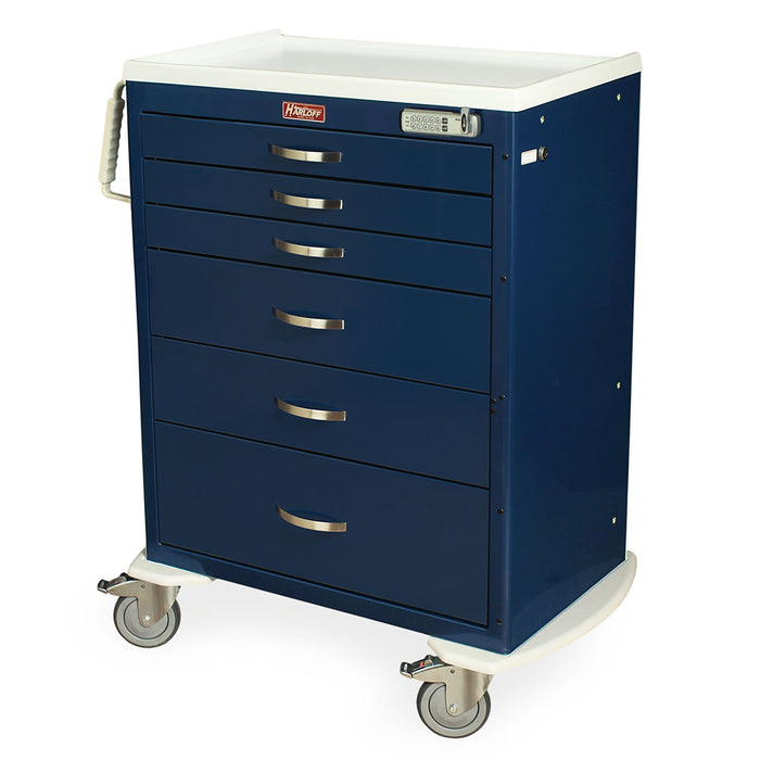 M-Series Cart - Standard Width Tall Cabinet with 30" of Vertical Drawer Space - Harloff MDS3030E06
