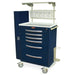 A-Series Aluminum Cart - Standard Width Tall Cabinet with 30" of Vertical Drawer Space - Harloff MPA3030K16 - 1
