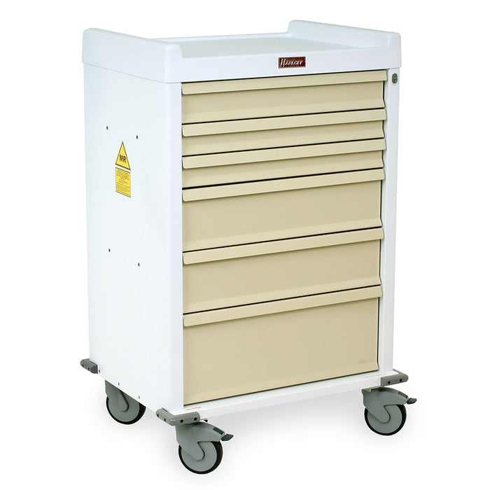 MR-Conditional 6 Drawer Anesthesia Cart - Harloff MR6K