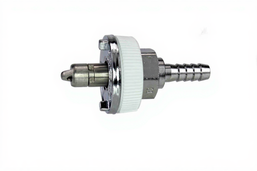 Ohmeda Male QC x 1/4" HB (Black & White-ISO), Med Air - Bay Corp OH-116-17C