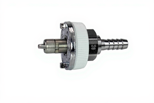 Ohmeda Male QC x 1/4" HB (White-ISO), O2 - Bay Corp OH-124-17C