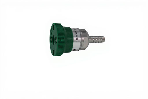 Ohmeda Female Coupler, 1/4" HB, O2 - Bay Corp OHF-24-17